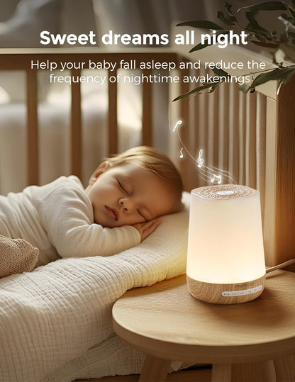 Momcozy Machine à Bruit Blanc 34 Sons Veilleuse