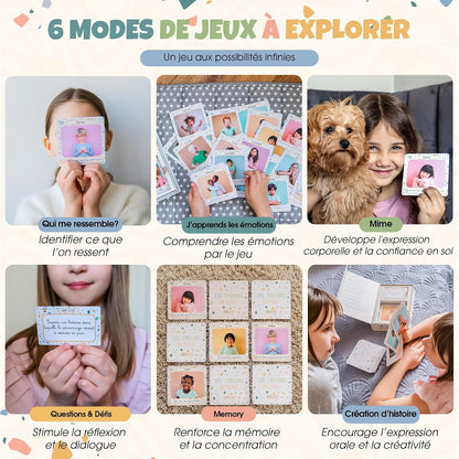 Coffret Les Émotions Du Monde 104 Cartes Dès 3 Ans