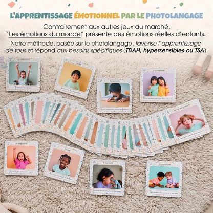 Coffret Les Émotions Du Monde 104 Cartes Dès 3 Ans